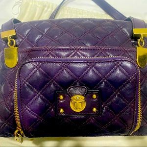 Marc Jacobs purple hangbag 100% Authentic